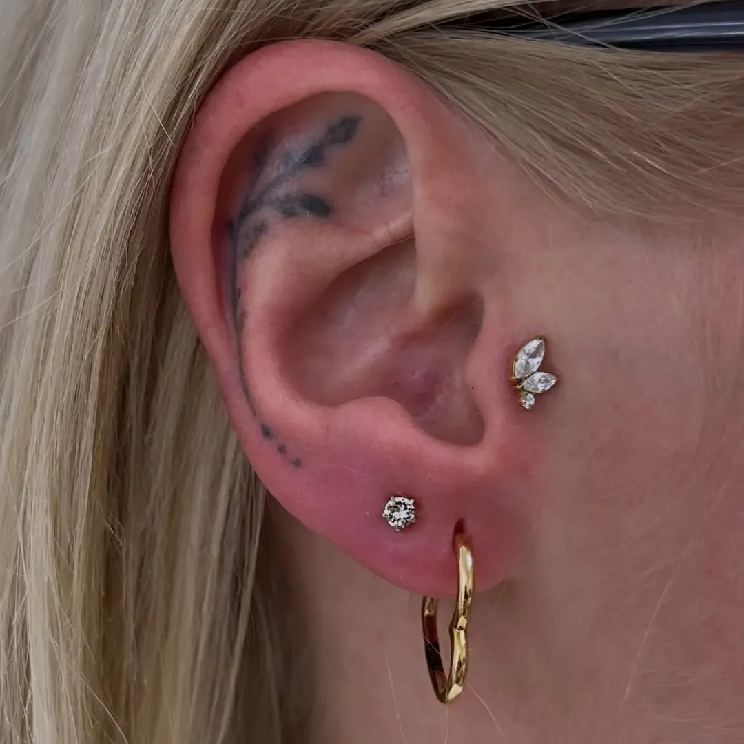 Piercing – ukázka práce Veroo Piercing, Frýdek-Místek