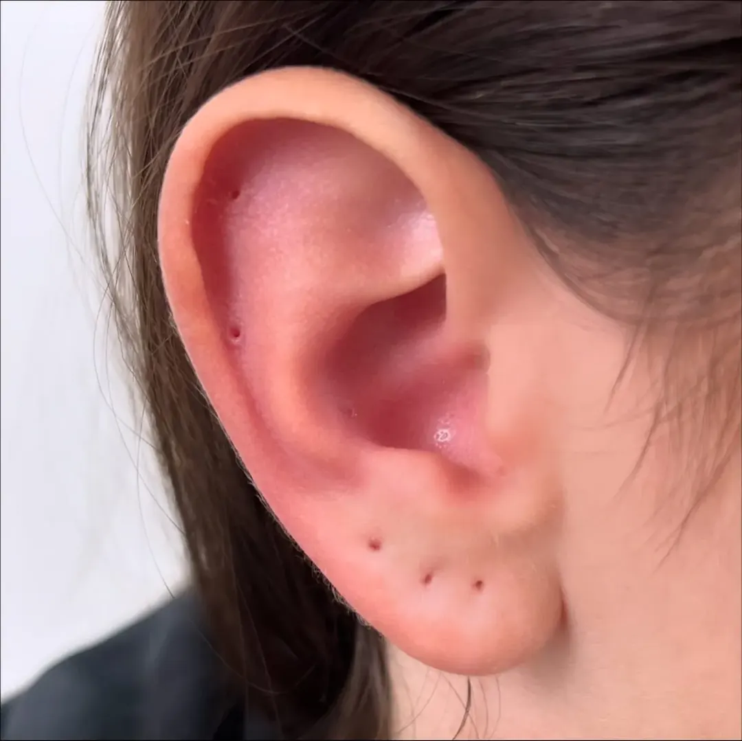 Piercing – ukázka práce Veroo Piercing, Frýdek-Místek