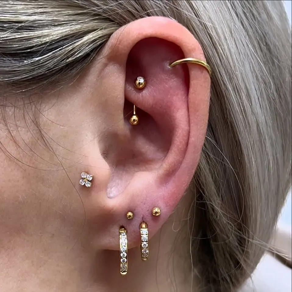 Piercing – ukázka práce Veroo Piercing, Frýdek-Místek