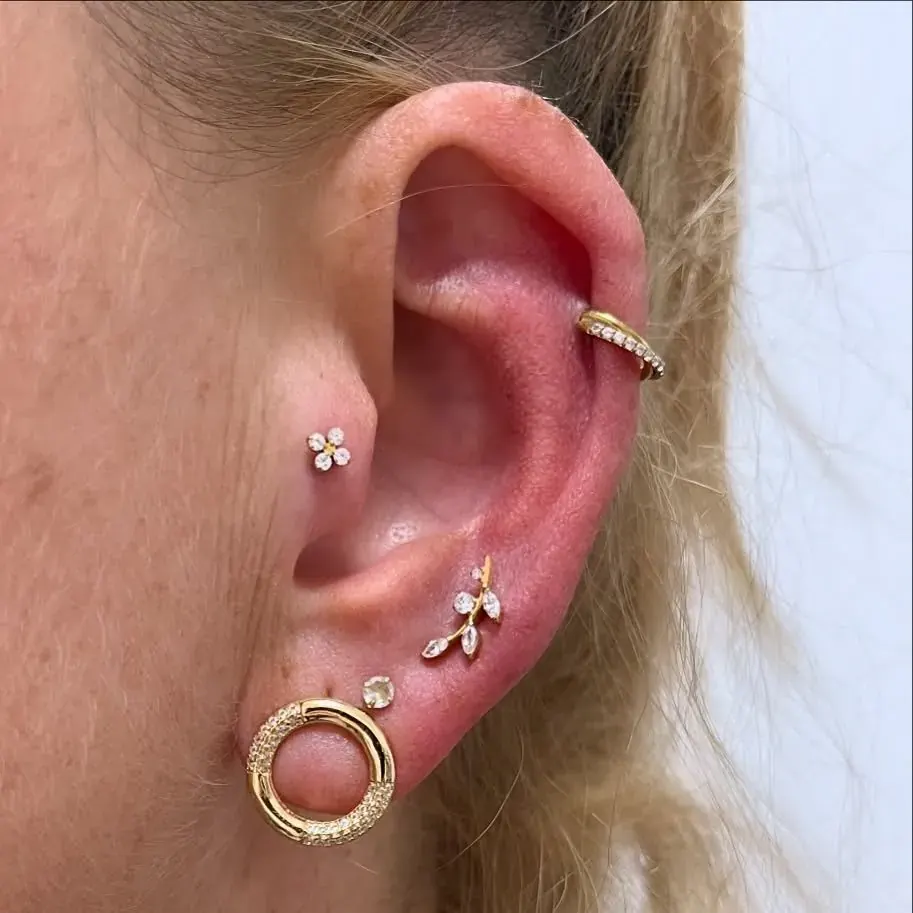 Piercing – ukázka práce Veroo Piercing, Frýdek-Místek