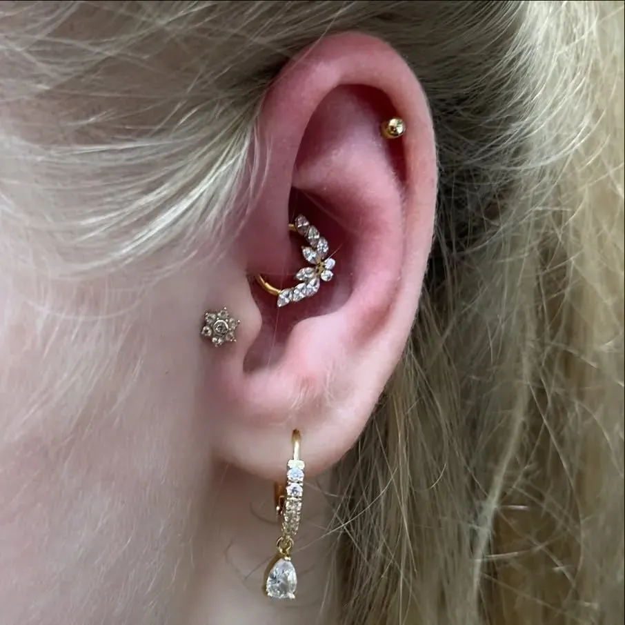 Piercing – ukázka práce Veroo Piercing, Frýdek-Místek
